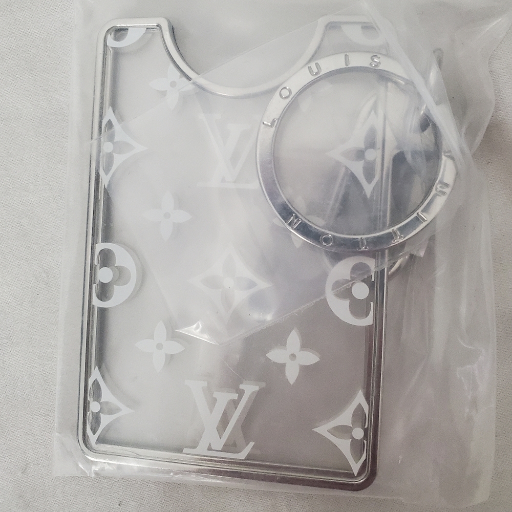 Louis Vuitton Silver Phone Case
